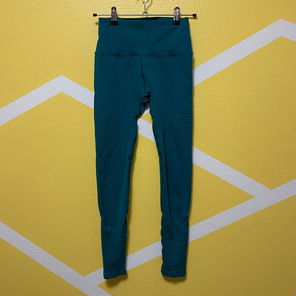 Alphalete Teal High-Rise Leggings